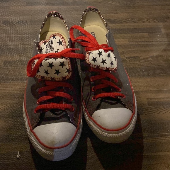 All Star double tongue, perfect for the 4th festivities - Picture 2 of 4